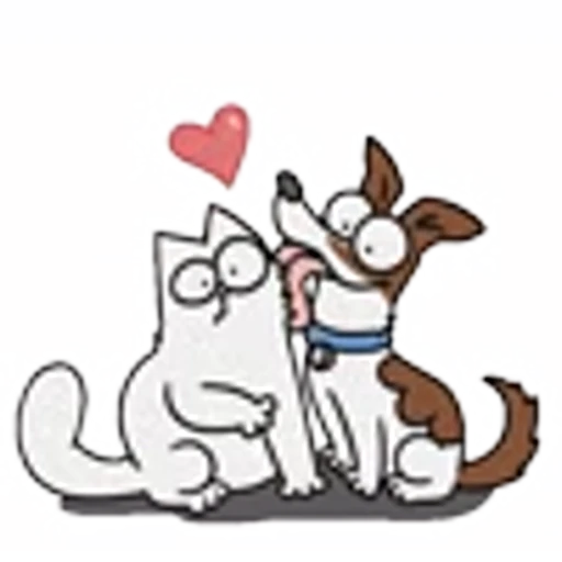 😘 Эмодзи «catsdrawn» для Telegram