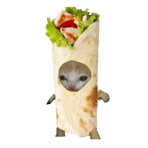 🌯 Стикер «к» для Telegram