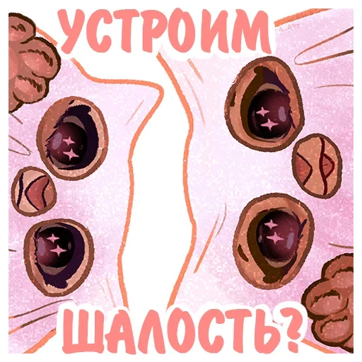 👻 Стикер «Котики и фразочки» для Telegram