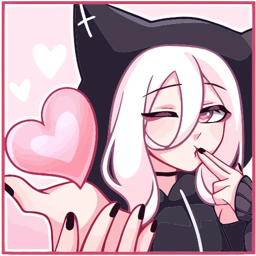 😘 Эмодзи «КатШи» для Telegram