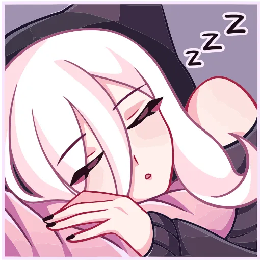 😴 Эмодзи «КатШи» для Telegram