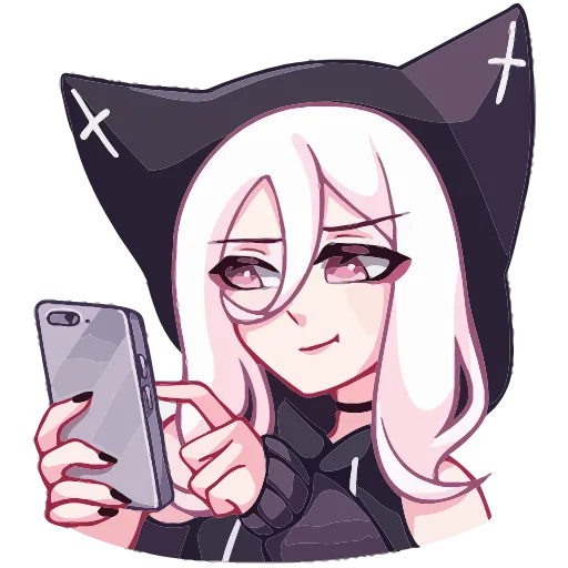 😊 Эмодзи «КатШи» для Telegram