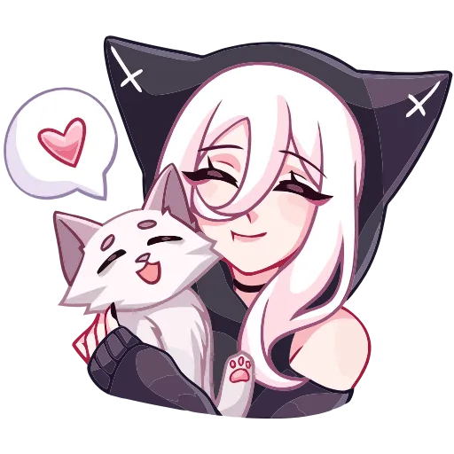 😘 Эмодзи «КатШи» для Telegram