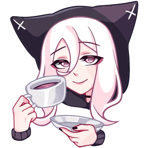 ☕️ Эмодзи «КатШи» для Telegram