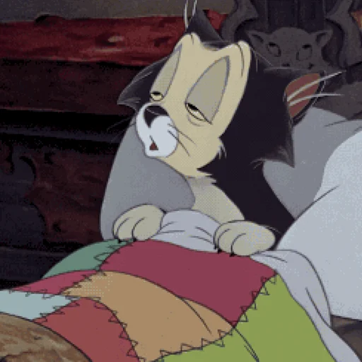 😴 Стикер «kis-kis-kis» для Telegram