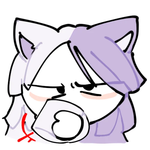 💜 Стикер «Котик Сигма» для Telegram