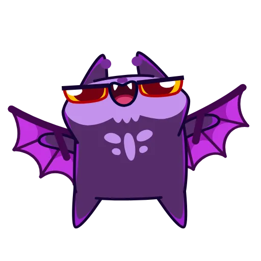 😈 Стикер «Skull Cat» для Telegram