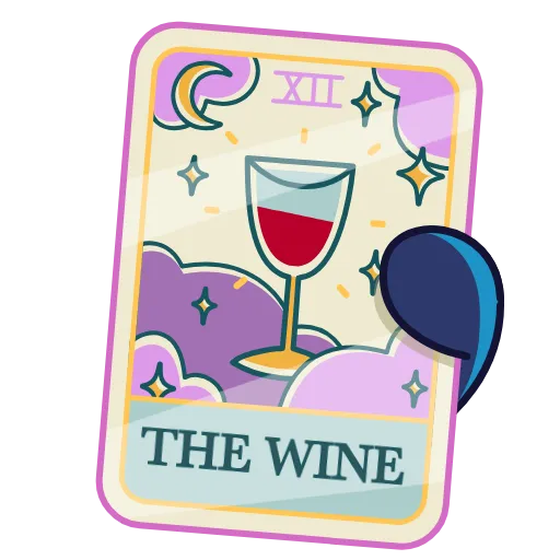 🍷 Стикер «Skull Cat» для Telegram