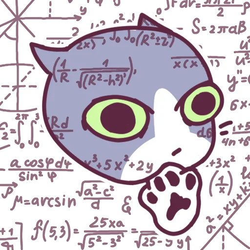 Стикер 13 Cat Motions 2