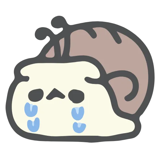 😢 Стикер «Cat Snail» для Telegram