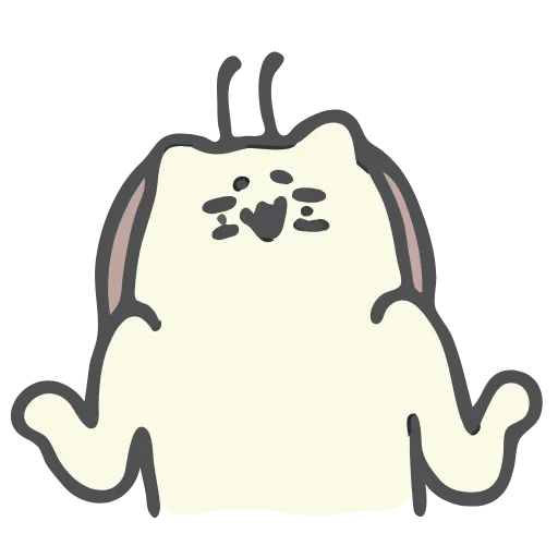 🙃 Стикер «Cat Snail» для Telegram