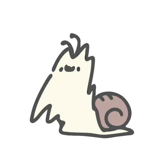 🤪 Стикер «Cat Snail» для Telegram