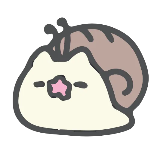 😴 Стикер «Cat Snail» для Telegram