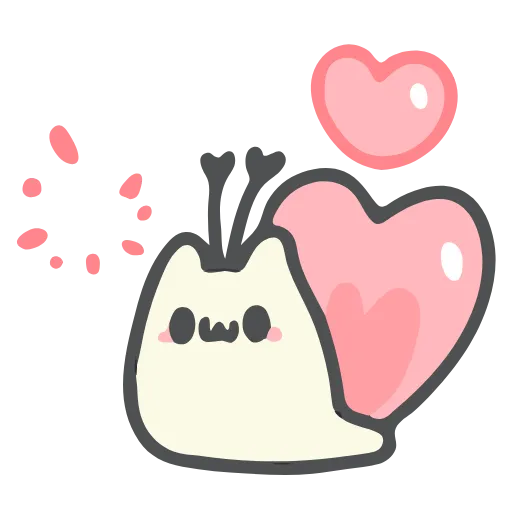 Стикерпак Cat Snail для Telegram — скачать