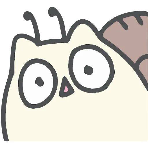 😱 Стикер «Cat Snail» для Telegram