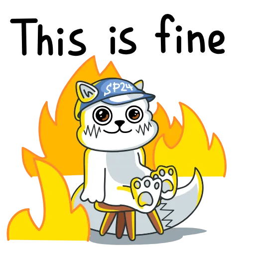 🔥 Стикер «К» для Telegram