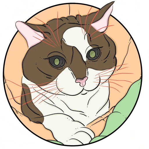 Стикерпак Catsы для Telegram