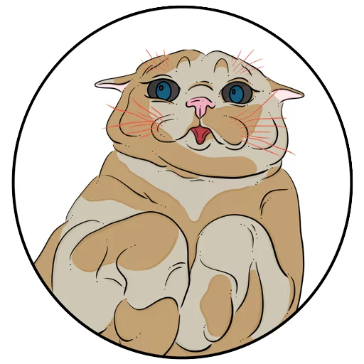 😋 Стикер «Catsы» для Telegram