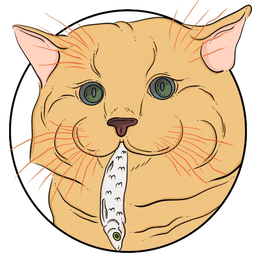 😋 Стикер «Catsы» для Telegram