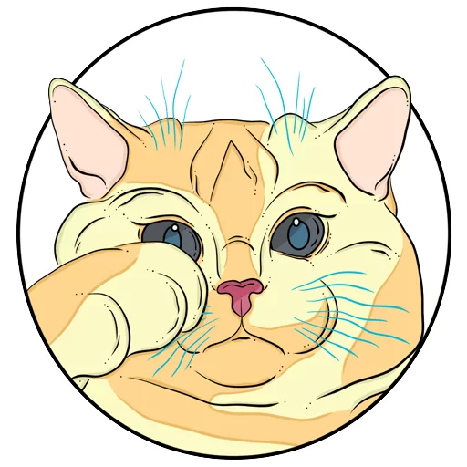 😭 Стикер «Catsы» для Telegram
