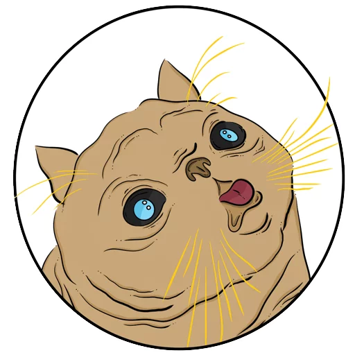 🐽 Стикер «Catsы» для Telegram