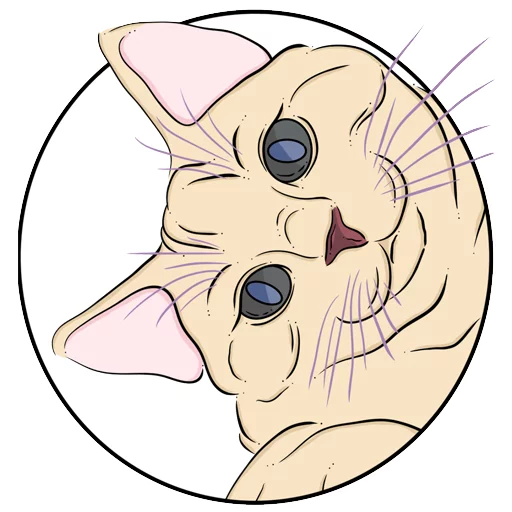 🤤 Стикер «Catsы» для Telegram