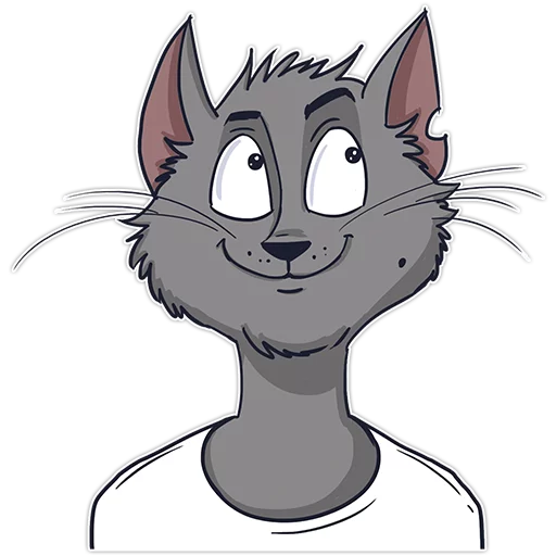 Стикерпак Cat Stepan для Telegram