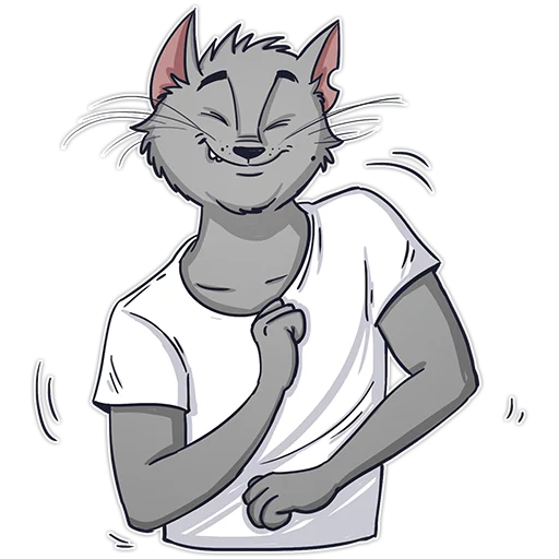 🤗 Стикер «Cat Stepan» для Telegram