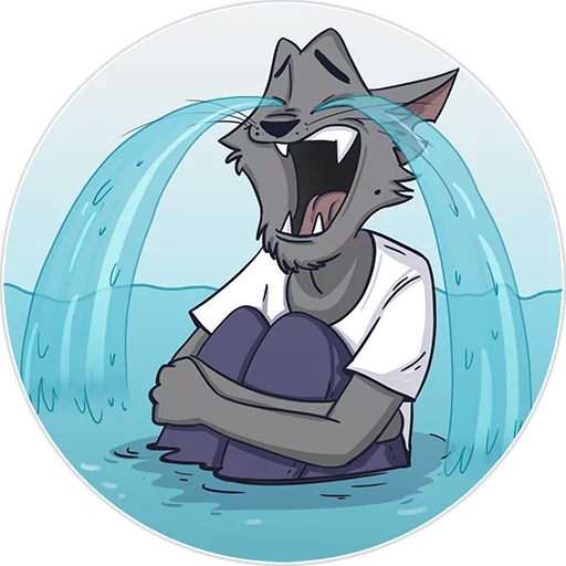 😭 Стикер «Cat Stepan» для Telegram