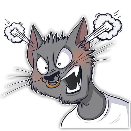 😡 Стикер «Cat Stepan» для Telegram