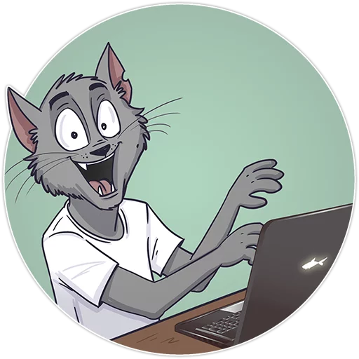 💻 Стикер «Cat Stepan» для Telegram