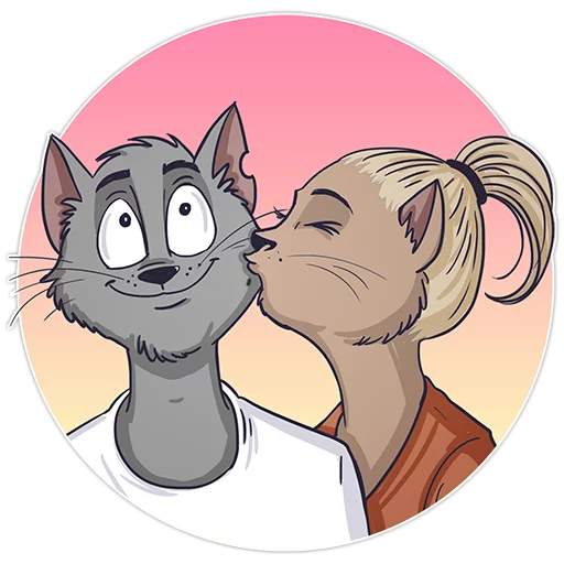 💋 Стикер «Cat Stepan» для Telegram