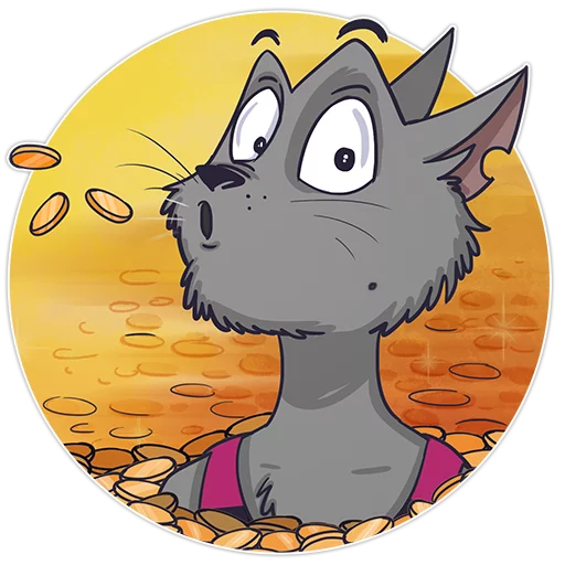 🤑 Стикер «Cat Stepan» для Telegram