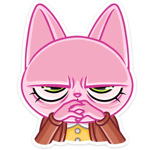 😒 Стикер «Кэтти» для Telegram