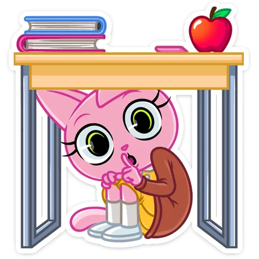 🤫 Стикер «Кэтти» для Telegram