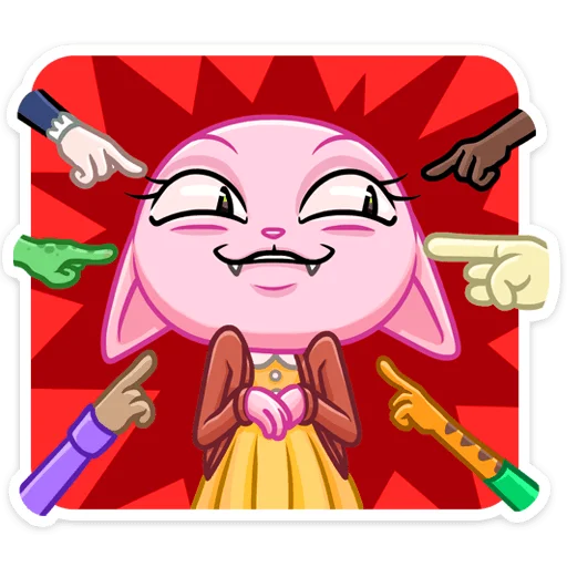 😬 Стикер «Кэтти» для Telegram