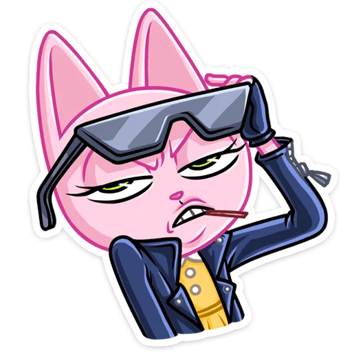 😎 Стикер «Кэтти» для Telegram