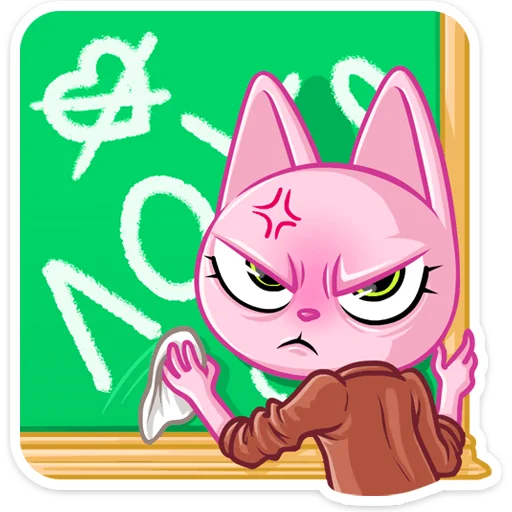 😡 Стикер «Кэтти» для Telegram