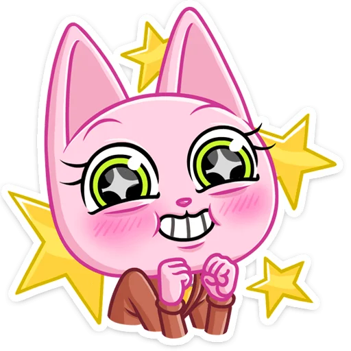 🤩 Стикер «Кэтти» для Telegram