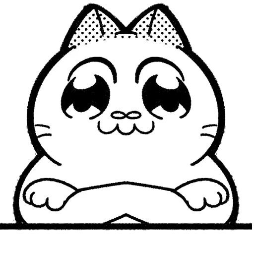 🙂 Стикер «Catting cat» для Telegram
