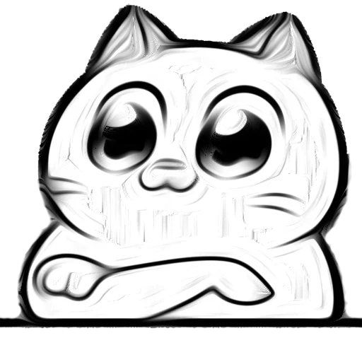 😑 Стикер «Catting cat» для Telegram