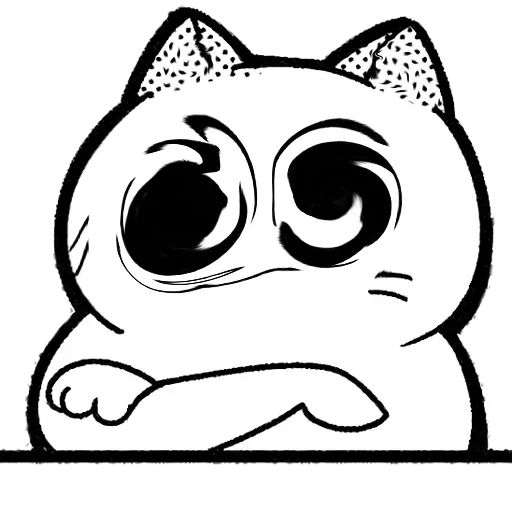 😡 Стикер «Catting cat» для Telegram