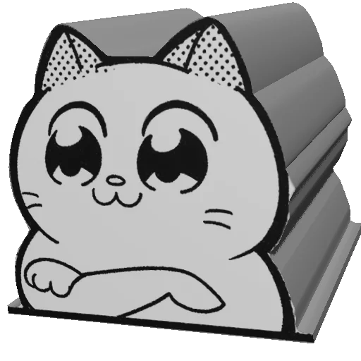 🐣 Стикер «Catting cat» для Telegram