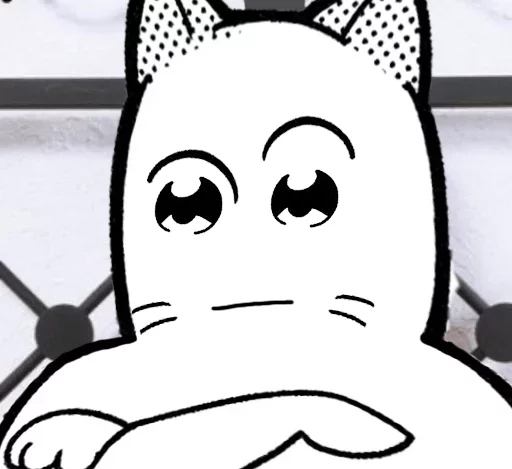 👨 Стикер «Catting cat» для Telegram