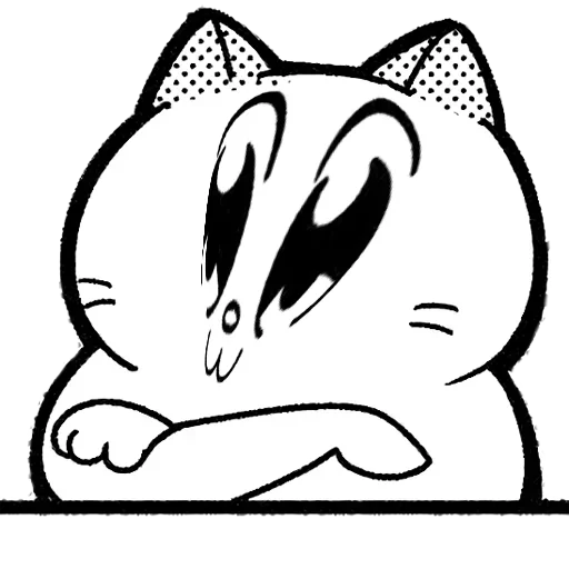 😱 Стикер «Catting cat» для Telegram