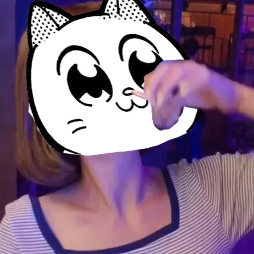 😵 Стикер «Catting cat» для Telegram