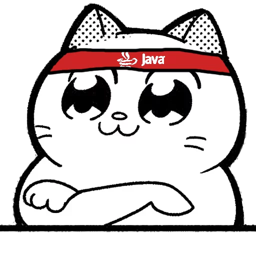 ☕️ Стикер «Catting cat» для Telegram