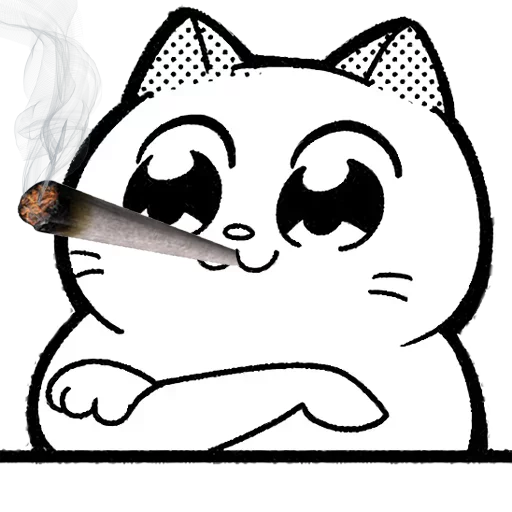 💊 Стикер «Catting cat» для Telegram