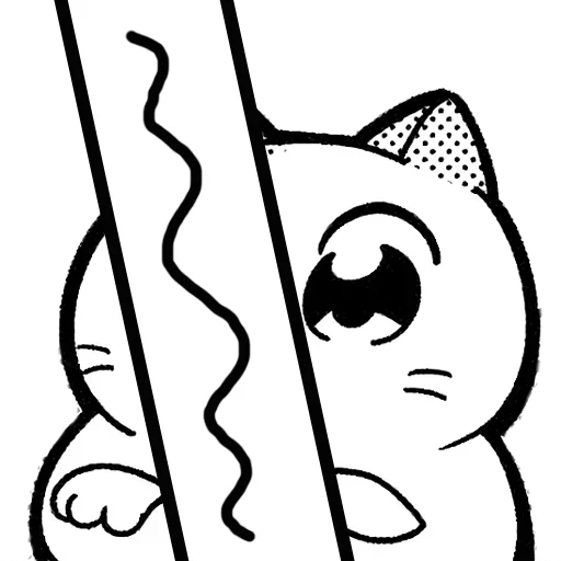 🥚 Стикер «Catting cat» для Telegram