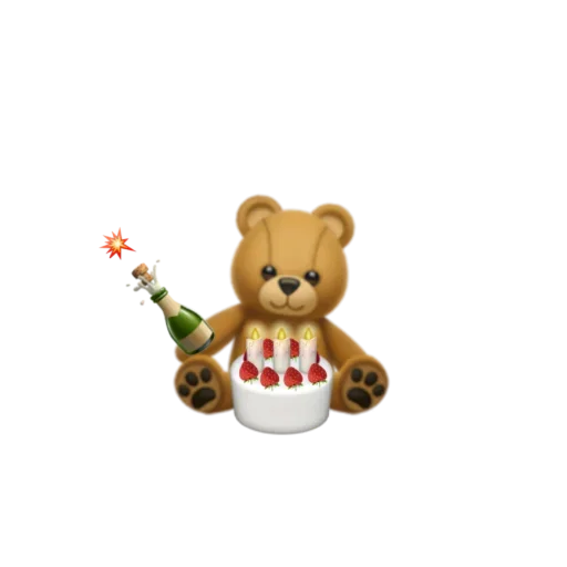 🧸 Стикер «Mixed smiles» для Telegram